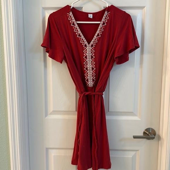 Old Navy Dark Red Dress - Picture 1 of 5